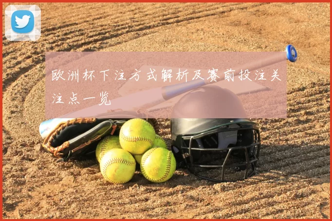 欧洲杯下注方式解析及赛前投注关注点一览