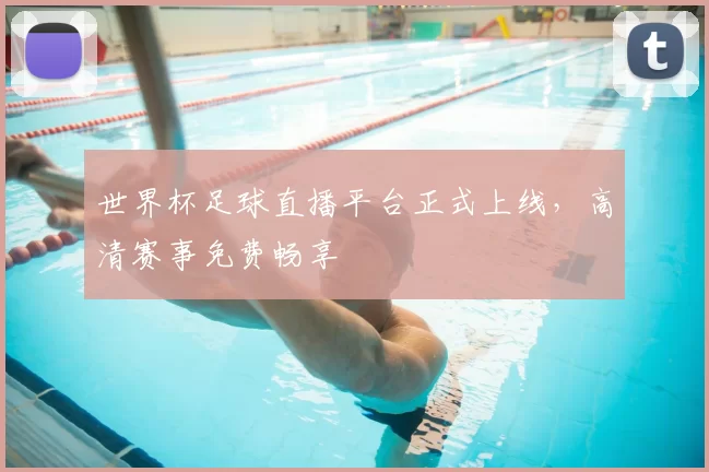世界杯足球直播平台正式上线，高清赛事免费畅享