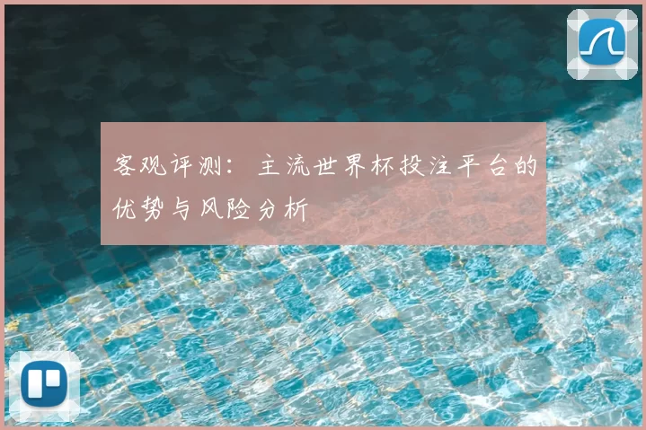 客观评测:主流世界杯投注平台的优势与风险分析